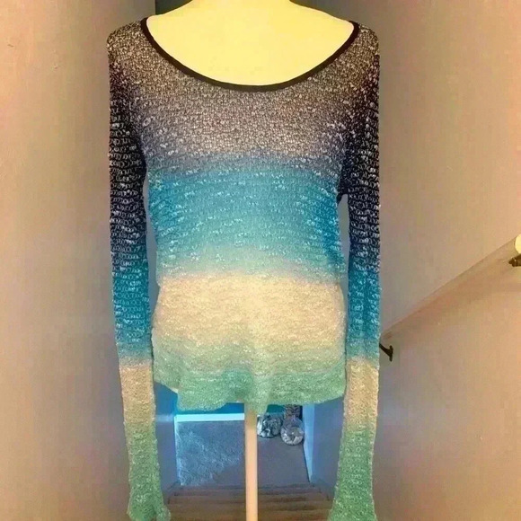 Young Fabulous & Broke Tops - Young Fabulous Broke sheer shirt
